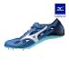  Mizuno официальный Chrono чернила sJAPAN короткий растояние бег с препятствиями унисекс голубой × белый наземный шиповки клиренс 