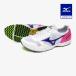  Mizuno официальный ue-ben винт -JAPAN4 рейсинг белый × лиловый унисекс 