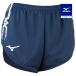  Mizuno официальный рейсинг брюки легкая атлетика женский платье темно-синий × белый клиренс 