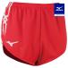  Mizuno официальный рейсинг брюки легкая атлетика женский коричневый i потребности красный × белый клиренс 
