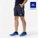  Mizuno официальный MCla Imp Ractis брюки легкая атлетика унисекс глубокий темно-синий 