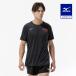  Mizuno официальный N-XTp Ractis рубашка короткий рукав волейбол черный x розовый унисекс 