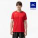  Mizuno официальный p Ractis рубашка волейбол красный x серебряный унисекс 