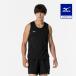  Mizuno официальный p Ractis рубашка безрукавка / баскетбол унисекс черный 