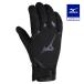  Mizuno официальный winter тренировка перчатка сенсорная панель соответствует унисекс черный 