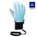  Mizuno официальный повышение температуры материалы breath Thermo ткань 5 палец перчатка Junior мята .