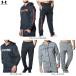 UNDER ARMOUR( Under Armor )UA armor - флис графика полный Zip f-ti- брюки верх и низ в комплекте (1381329/1381330) Parker обратная сторона ворсистый мужской 