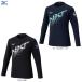 * почтовая доставка соответствует товар *MIZUNO( Mizuno ) ограничение N-XT UV cut футболка (32JAC225) спорт тренировка фитнес бег одежда длинный рукав . пот скорость . мужской 