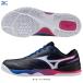 MIZUNO( Mizuno )ue-b медаль 8 WAVE MEDAL 8(81GA2582) flat . прекрасный . игрок, Nagasaki прекрасный . игрок "надеты" модель спорт настольный теннис обувь обувь 2E соответствует унисекс 
