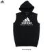adidas( Adidas ) combat Parker (ADICJCSWS) спорт тренировка фитнес casual обратная сторона ворсистый жакет безрукавка капот есть мужской 