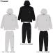 hummel(hyumeru) картон тренировочный полный Zip f-ti- брюки верх и низ в комплекте (HAP8314/HAP8314P) спорт бег одежда с капюшоном . мужской 