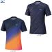 * почтовая доставка соответствует товар *MIZUNO( Mizuno ) ограничение Quick dry графика футболка (J2MAC550) бег короткий рукав . пот скорость . унисекс 