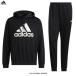 adidas( Adidas )M MH BOS обратная сторона ворсистый тренировочный Parker брюки верх и низ в комплекте (JIB45/JAW46) тренировка тренировочный верх и низ в комплекте выставить Parker мужской 