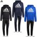 adidas( Adidas )M тренировочный f-ti- костюм верх и низ в комплекте (KLT68) спорт выставить Parker капот есть мужской 