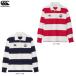 Canterbury( canterbury ) Japan длинный рукав 4 дюймовый полоса регби джерси (RA44792) регби Rugger рубашка Япония представитель Sakura Logo мужской 