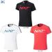 * почтовая доставка соответствует товар *MIZUNO( Mizuno ) ограничение N-XTp Ractis рубашка (U2MAC014) легкая атлетика тренировка бег футболка короткий рукав унисекс 