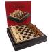 å Kavi Inlaid Wood Chess Board Game with Weighted Wooden Pieces, Large 18 x 18 Inch Set