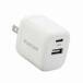 쥳 elecom USB Type-C Ŵ PD б 30W C 1 A 1 GaN   Type C USB-C 󥻥 ۥ磻