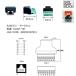 RJ45( женский )= терминал [ утка nRJ45F-TM]