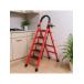 стремянка 5 уровень складной подножка шт. табурет предотвращение скольжения имеется безопасность проект выдерживаемая нагрузка 150kg компактный легкий салон * уличный соответствует многофункциональный перевозка простой сборка не необходимо 