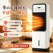 冷風機 冷風扇 冷暖兼用 -21℃強力冷風 1秒冷却 1台5役 温冷風機 3段階冷風 2段階温風 リモコン付き 自動首振り 12時間タイマー 保冷剤対応