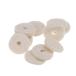 Musiclily Basic guitar strap pin for felt washer, white (10 piece entering )