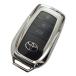  Alphard чехол для ключей Toyota ключ покрытие Prius 60 Harrier 80 Crown 35 36 37 Vellfire 30 40 RAV4 Land Cruiser 250 300 серебряный 