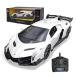 LAFALA Remote Control RC Cars Racing Car 1:18 Licensed Toy RC Car Compatible with Lamborghini Veneno Model Vehicle for Boys 6,7,8 Years Old, White