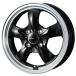  BRIDGESTONE NEWNO 165/50R15 73V GYRAFT 5S BLACK/RIMPOLISH 15 4.5J+45 4H-100  4