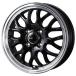  BRIDGESTONE NEWNO 165/50R15 73V GYRAFT 9M BLACK/RIMPOLISH 15 4.5J+45 4H-100  4