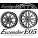 [θ] [] 4SET  Exceeder E05 CS 16 6.5J+53 TOYO GIZ2( ġ) 205/55R16 /ץޥ