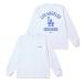 MLBdoja-s футболка Regular Fit Cotton Long Sleeve Tee New Era /New Era белый 