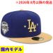 [2026 год 8 месяц отправка ]MLBdoja-s колпак [ внутренний модель ]WS2025 победа Gold коллекция 59FIFTY Fitted Hat New Era /New Era Royal 