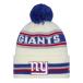 NFL �W���C�A���c �j�b�g�L���b�v �y�C�O���f���z�T�C�h���C��2025 Sport Cuffed Pom Knit Hat �j���[�G��/New Era Ivory
