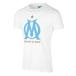  Marseille футболка футбол длина .. столица sake ...Marseille OM Logo Fan Tee SOCCER белый [OCSL]