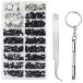 YFFSFDC PC screw set 355 pcs insertion .M2 M2.5 M3 Note PC for screw HDD M.2 SSD fixation for flat screw set for laptop screw storage case attaching 