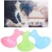  pet food spoon cat spoon dog food shovel plastic spoon pet food shovel suspension possibility blue green red (3 piece entering )