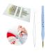  embroidery punch needle .? stitch punch needle DIY sewing tool set robust . length . adjustment possible embroidery needle beginner . is suitable ( stitch needle 16ps.@ attaching )