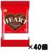  Fujiya Mini Heart шоколад ( Peanuts ) 1 листов ×40 шт 