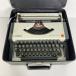 OLYMPIA Traveller de Luxe Vintage пишущая машинка o Lynn Piaa с футляром 