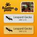 rep плитка z plate S размер [ Leopard geko-] клетка аквариум rep плитка box клетка для насекомых для . доска название . именная табличка Pal dalium террариум 