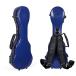 CROSSROCK CRF1000SUNVBL fibre glass made soprano ukulele for hard case navy blue 