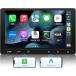 F7WE 10.1�C���` �f�B�X�v���C�I�[�f�B�I 2DIN CarPlay &amp; Android Auto�Ή� �~���[�����N ��ʕ��� IPS�^�b�`�X�N���[�� �J�[�I�[�f�B�I �o�b�N�J�����A��