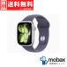 * акция [ очень красивый товар ][ б/у ] Apple Watch Series 11 GPS модель 42mm MEU64J/A серебряный aluminium кейс . лиловый противотуманые фары спорт частота S/M 2025 год версия 