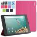 Poetic  Google Nexus 9 Slimline Series PU Leather Trifold Cover Case - Magenta