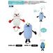 �y���[�z�p�y�b�g�X���X�� ���[���t���}�X�R�b�g�y�S2��z�y�X���X��/�m���m���zPUPPET SUNSUN �O�b�Y �e�B�[�E�V�[�E�s�[NIC