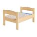 人形用ベッド  IKEA イケア DUKTIG ベッドリネンセット付き パイン材 マルチカラー (201.678.38)