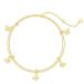 14K Real Gold Butterfly Anklet for Women,Yellow Gold Butterfly Anklets Brac ¹͢
