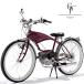 GP310l мопед лицензия OKmo домашнее животное мотоцикл 31.7cc 2 -тактный двигатель + педаль имеется ( бордо ) Basic модель 