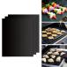 GWHOLE barbecue grill mat BBQ seat net iron plate for .. return use possibility 50*40cm 3 pieces set 
